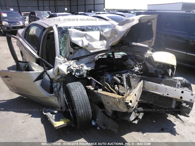 1G1ZS58F98F132411 - 2008 CHEVROLET MALIBU LS ოქროსფერი ფოტო 6