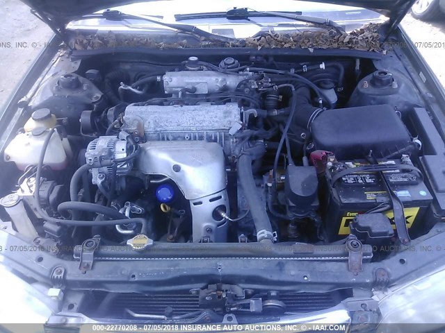 4T1BG22K9YU981301 - 2000 TOYOTA CAMRY CE/LE/XLE GREEN photo 10