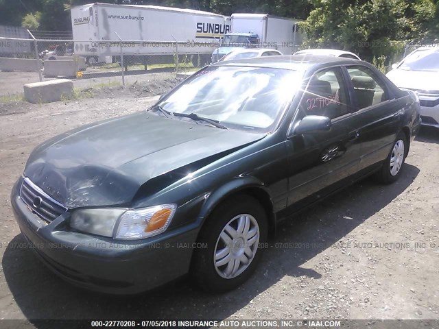 4T1BG22K9YU981301 - 2000 TOYOTA CAMRY CE/LE/XLE GREEN photo 2