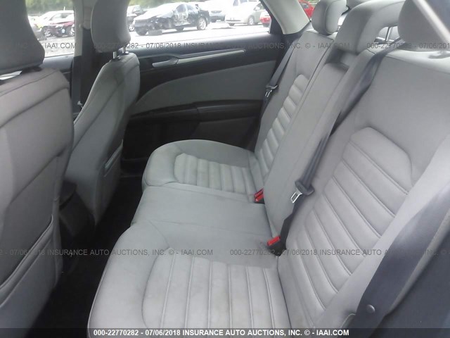 3FA6P0G7XFR251888 - 2015 FORD FUSION S SILVER photo 8