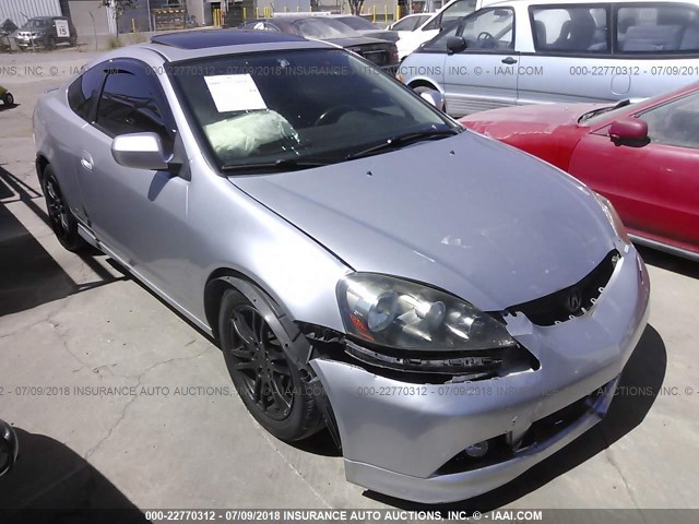 JH4DC54815S001898 - 2005 ACURA RSX SILVER photo 1