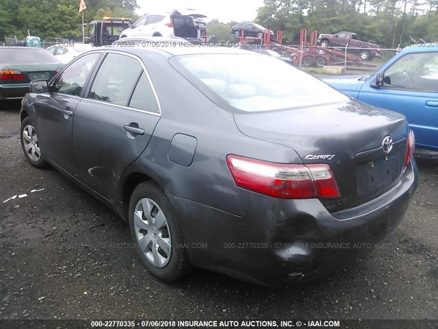 4T1BE46K77U681296 - 2007 TOYOTA CAMRY NEW GENERAT CE/LE/XLE/SE GRAY photo 3