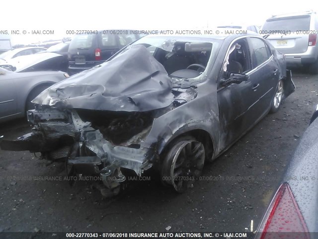 1G11C5SL8FF290809 - 2015 CHEVROLET MALIBU 1LT ნაცრისფერი ფოტო 2