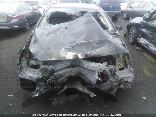 1G11C5SL8FF290809 - 2015 CHEVROLET MALIBU 1LT ნაცრისფერი ფოტო 6