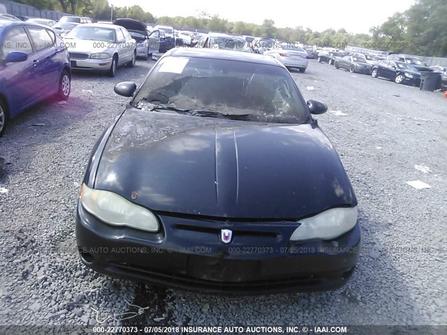 2G1WX15K029282664 - 2002 CHEVROLET MONTE CARLO SS 黑色 照片 6