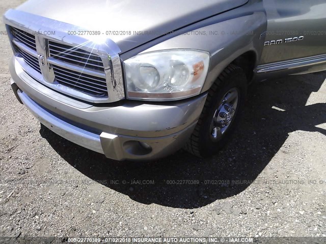 3D7KR19D26G277074 - 2006 DODGE RAM 1500 GOLD photo 6