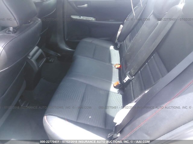 4T1BF1FK4FU478232 - 2015 TOYOTA CAMRY LE/XLE/SE/XSE GRAY photo 8