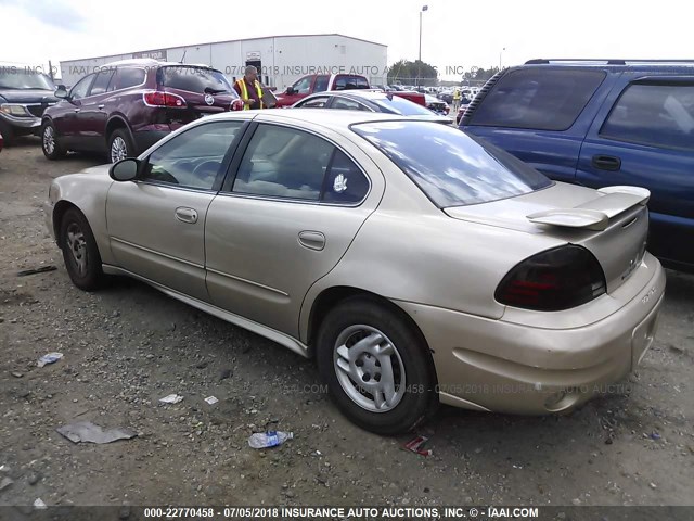 1G2NE52EX5M153969 - 2005 PONTIAC GRAND AM SE GOLD photo 3