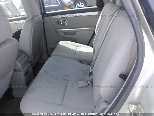 2S3DB117286100134 - 2008 SUZUKI XL7 GRAY photo 8