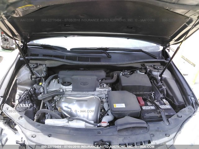 4T1BF1FK6GU214740 - 2016 TOYOTA CAMRY LE/XLE/SE/XSE 灰色 照片 10