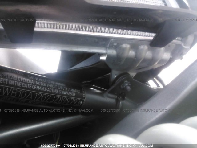 WB10A1202JZ899793 - 2018 BMW R1200 GS ADVENTURE BLACK photo 10