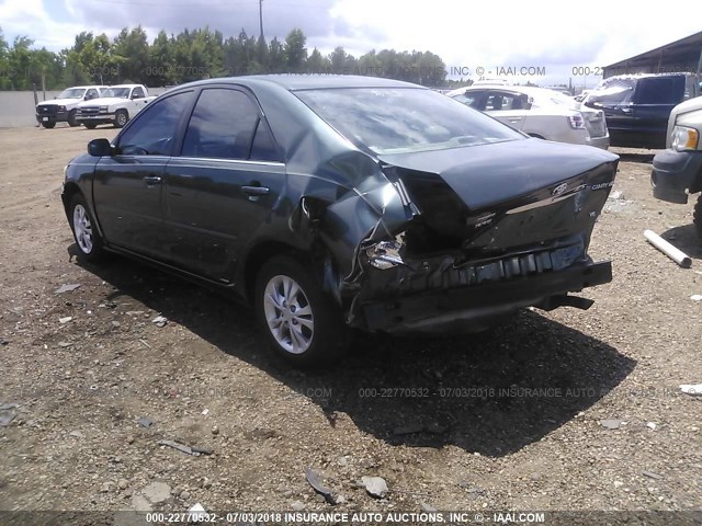 4T1BF32K24U081522 - 2004 TOYOTA CAMRY LE/XLE/SE Yaşıl foto 3
