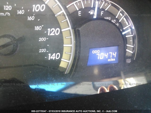 4T1BF1FK2CU160735 - 2012 TOYOTA CAMRY SE/LE/XLE SILVER photo 7