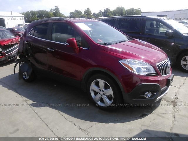 KL4CJBSB8GB697639 - 2016 BUICK ENCORE CONVENIENCE 红色 照片 1