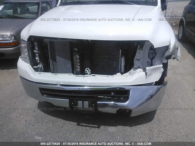 1N6BF0KY8EN102129 - 2014 NISSAN NV 1500/2500 WHITE photo 6