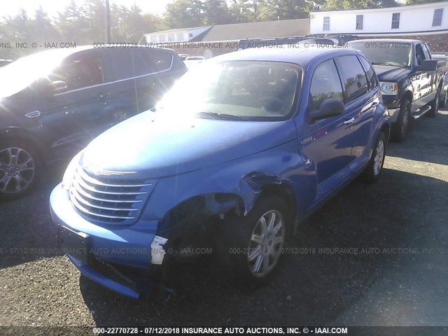 3A8FY68B36T279749 - 2006 CHRYSLER PT CRUISER LIMITED BLUE photo 2