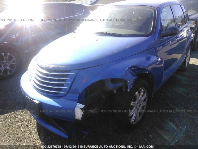 3A8FY68B36T279749 - 2006 CHRYSLER PT CRUISER LIMITED BLUE photo 6