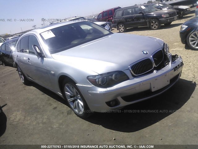 WBAHN83567DT67205 - 2007 BMW 750 SILVER photo 1