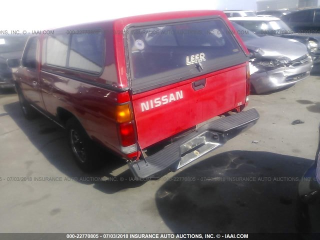 1N6SD11S0RC389153 - 1994 NISSAN TRUCK XE RED photo 3