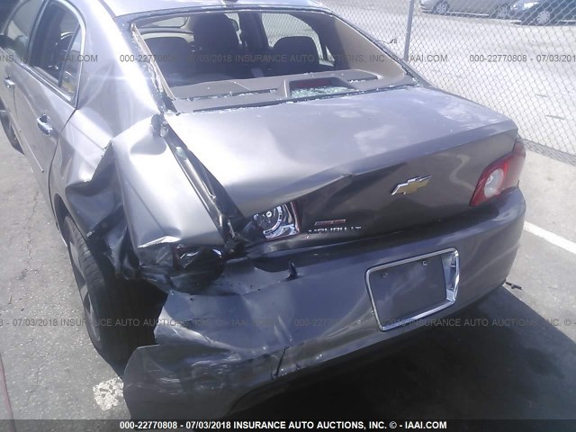 1G1ZC5E06CF280683 - 2012 CHEVROLET MALIBU 1LT 灰色 照片 6