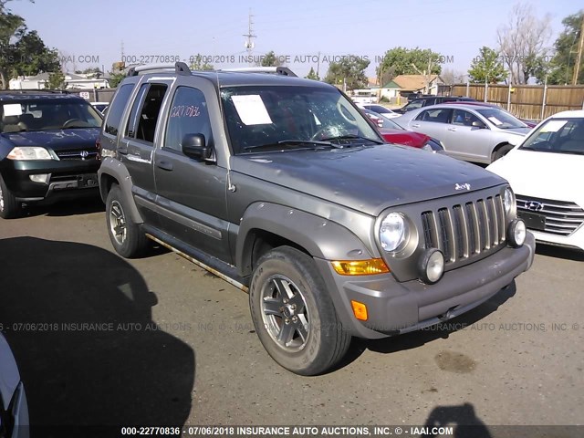 1J4GL38K86W191342 - 2006 JEEP LIBERTY RENEGADE GOLD photo 1