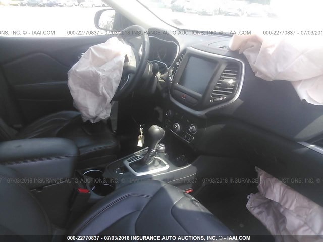 1C4PJMBS0EW127787 - 2014 JEEP CHEROKEE TRAILHAWK 白色 照片 5