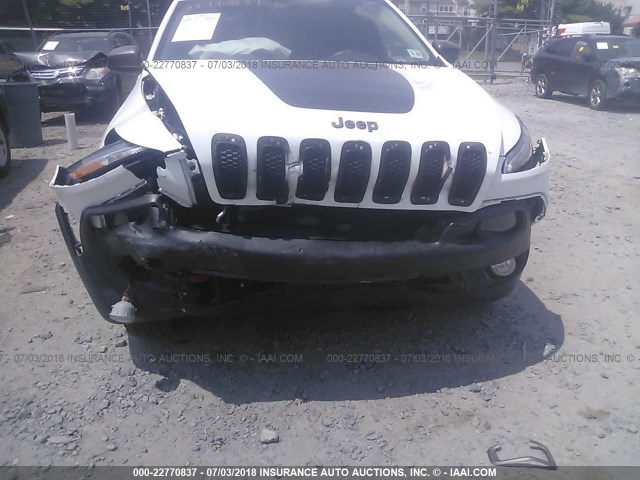 1C4PJMBS0EW127787 - 2014 JEEP CHEROKEE TRAILHAWK 白色 照片 6