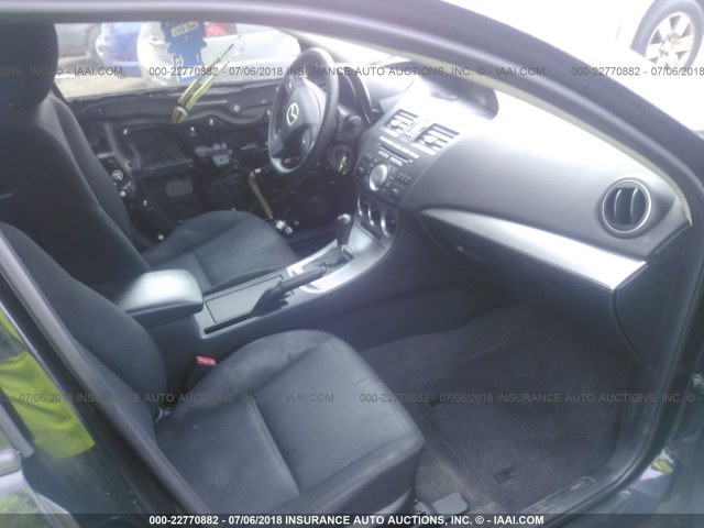 JM1BL1VF5B1452817 - 2011 MAZDA 3 I BLACK photo 5