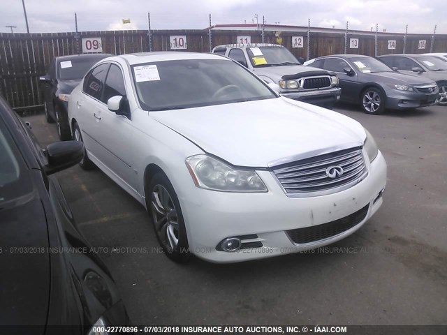 JNKAY01F68M652009 - 2008 INFINITI M35 SPORT WHITE photo 1