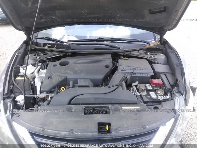 1N4AL3AP6GC193648 - 2016 NISSAN ALTIMA 2.5/S/SV/SL/SR შავი ფოტო 10