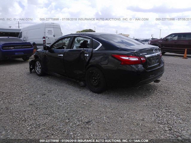 1N4AL3AP6GC193648 - 2016 NISSAN ALTIMA 2.5/S/SV/SL/SR შავი ფოტო 3