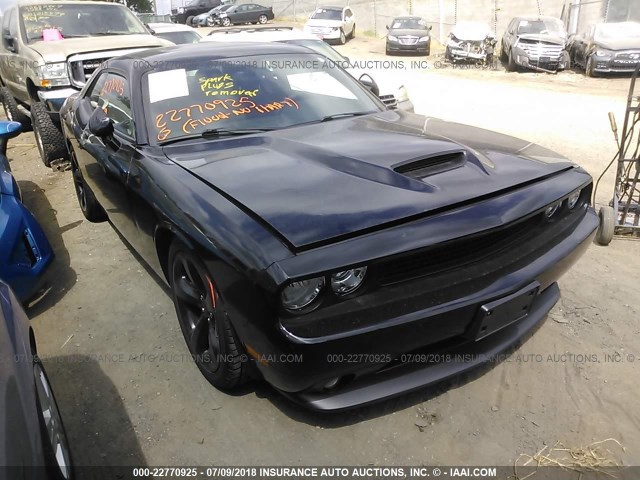 2C3CDYAG8DH685849 - 2013 DODGE CHALLENGER SXT BLACK photo 1