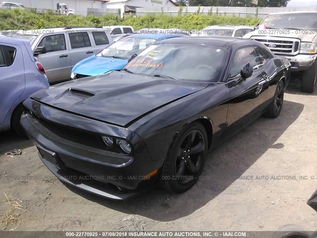 2C3CDYAG8DH685849 - 2013 DODGE CHALLENGER SXT BLACK photo 2