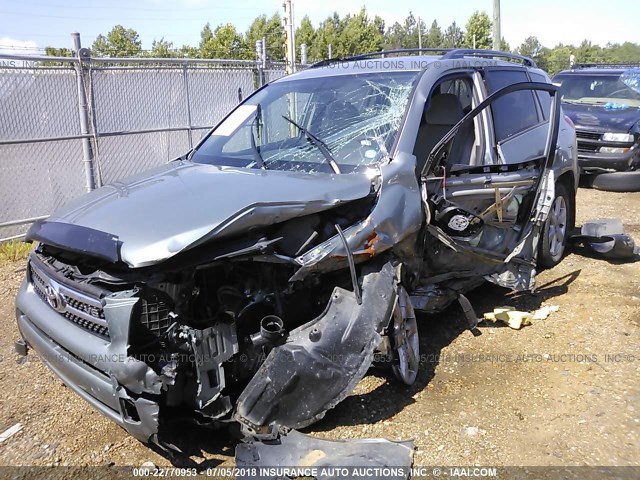 JTMZK31VX65004985 - 2006 TOYOTA RAV4 LIMITED SILVER photo 2