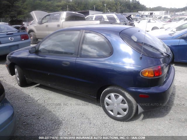 KLATA226X2B695917 - 2002 DAEWOO LANOS S Azul foto 3