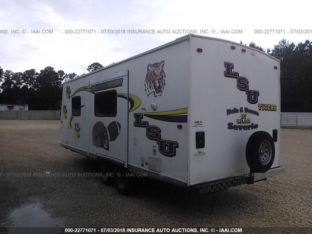 5KDBH25208L005299 - 2008 HYPERLITE 24FT  WHITE photo 3