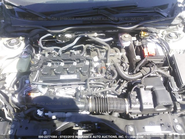 SHHFK7H41HU410788 - 2017 HONDA CIVIC SPORT 银色 照片 10