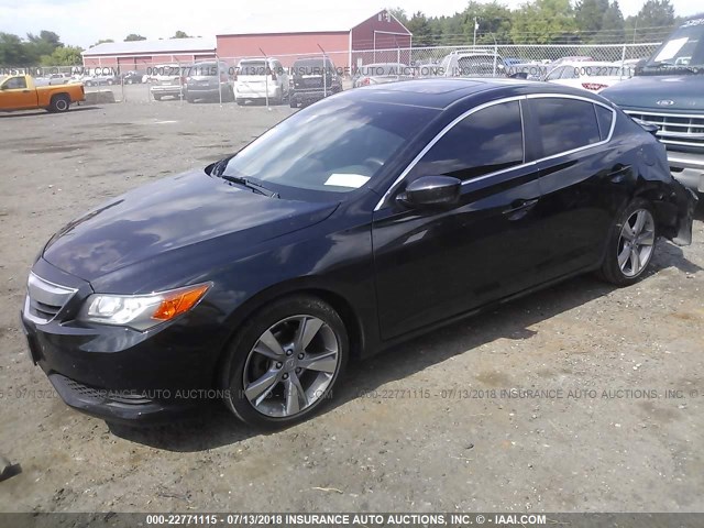 19VDE1F36FE004721 - 2015 ACURA ILX 20 BLACK photo 2