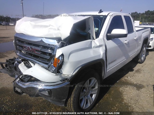 1GTR1UEC9FZ411089 - 2015 GMC SIERRA C1500 SLE WHITE photo 2