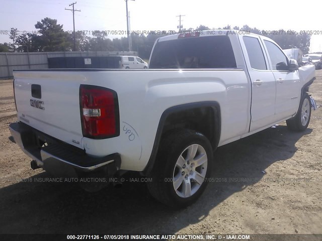 1GTR1UEC9FZ411089 - 2015 GMC SIERRA C1500 SLE WHITE photo 4