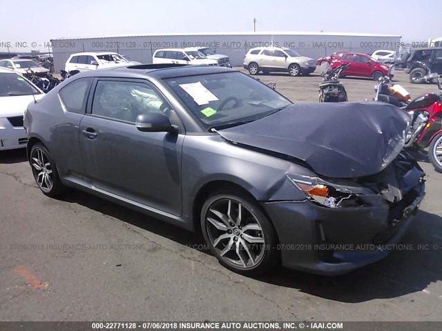 JTKJF5C76FJ013405 - 2015 TOYOTA SCION TC 黑色 照片 1