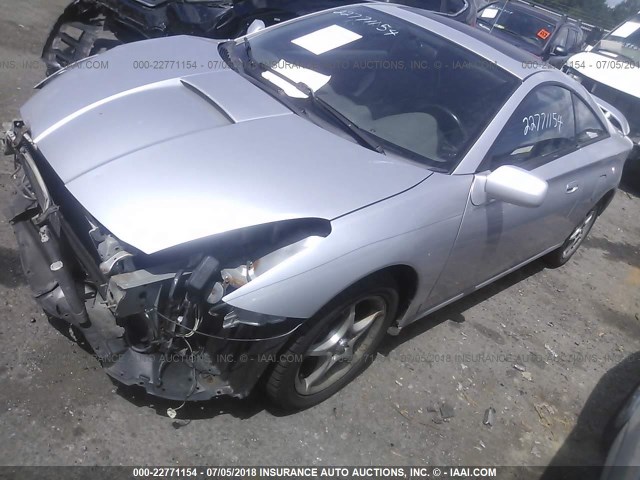 JTDDY32T3Y0026364 - 2000 TOYOTA CELICA GT-S SILVER photo 2