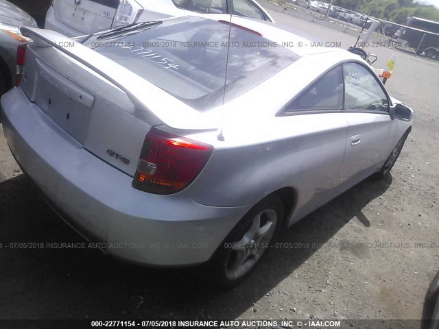 JTDDY32T3Y0026364 - 2000 TOYOTA CELICA GT-S SILVER photo 4