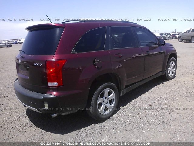 2S3DB717876105467 - 2007 SUZUKI XL7 LIMITED MAROON photo 4