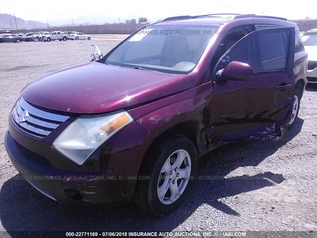 2S3DB717876105467 - 2007 SUZUKI XL7 LIMITED MAROON photo 6