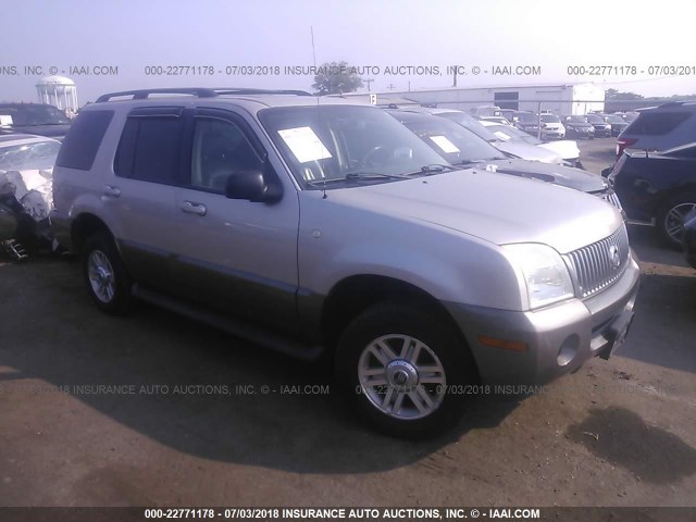 4M2ZU86E04UJ26218 - 2004 MERCURY MOUNTAINEER  SILVER photo 1