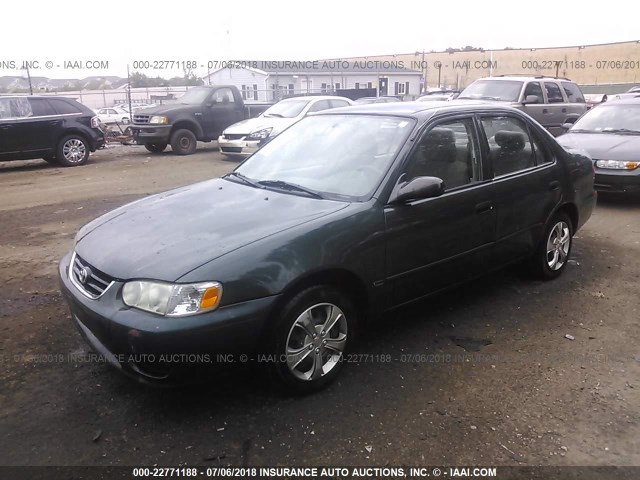 2T1BR12E72C520704 - 2002 TOYOTA COROLLA CE/LE/S 绿色 照片 2