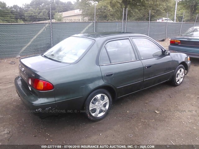 2T1BR12E72C520704 - 2002 TOYOTA COROLLA CE/LE/S 绿色 照片 4