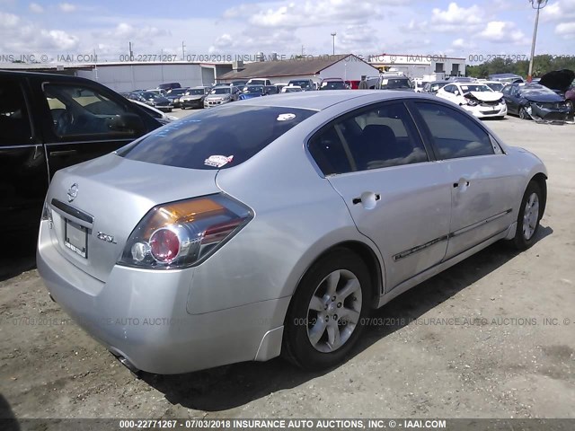 1N4AL21E08C267088 - 2008 NISSAN ALTIMA 2.5/2.5S SILVER photo 4