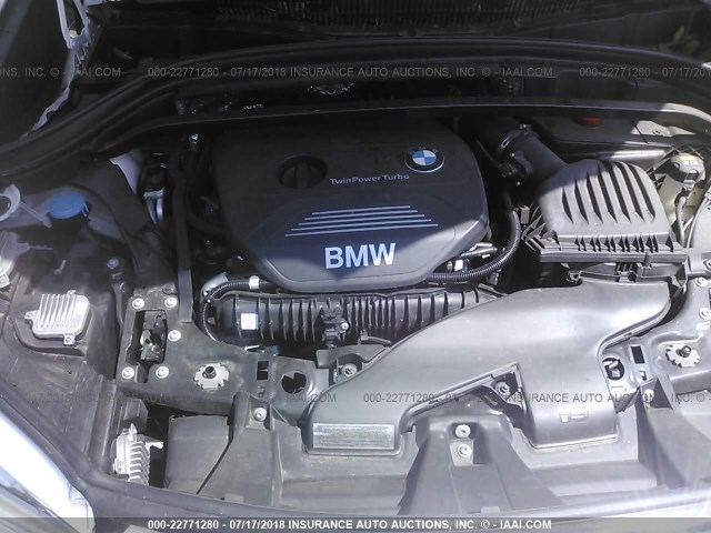 WBXHT3C31GP881006 - 2016 BMW X1 XDRIVE28I WHITE photo 10